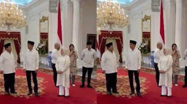 Momen Halalbihalal dengan Presiden Jokowi, Prabowo Bareng Didit Hediprasetyo