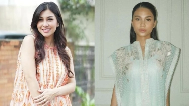 Tak Ikut Tren Shimmer-Shimmer, 5 Artis Ini Tampil Beda Pakai Baju Ketekan saat Lebaran