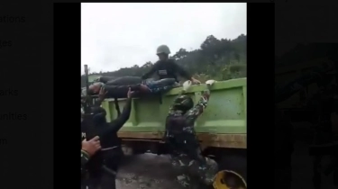 Viral Video Diduga TPNPB-OPM Serang Makodim Deiyai Usai Tembak Danramil Aradide
