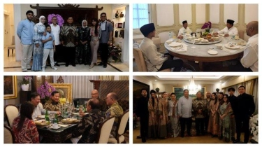 Hari Kedua Lebaran, Prabowo Keliling dari Pagi hingga Malam Kunjungi Jokowi, Zulhas hingga Airlangga