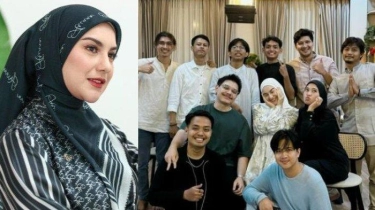 Meski Tak Lagi Jadi Kakak Ipar, Irish Bella Tetap Dikunjungi Adik Ammar Zoni saat Hari Raya