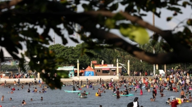 VIDEO Pantai, Dufan dan SeaWorld Jadi Favorit Warga di Libur Lebaran di Ancol