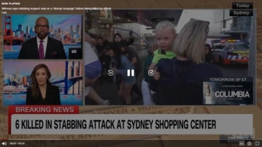 Bayi Ditusuk, Ibunya Ditikam, Serangan Brutal di Pusat Perbelanjaan Kota Sydney, 6 Tewas