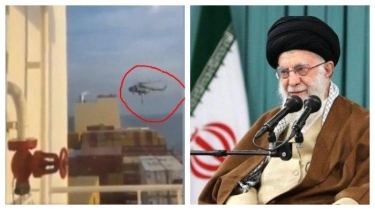 Iran Sita Kapal Israel Pakai Helikopter IRGC, IDF Ancam akan Beri Tanggapan