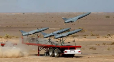 Angkatan Udara Yordania Menembak Jatuh Drone Iran yang Masuk ke Wilayah Israel