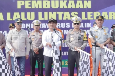 Kendaraan Arus Balik Masih Padat, Pemudik Diminta Ikuti Arahan Petugas