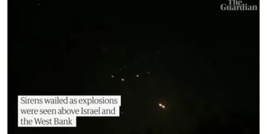 Suasana Memanas dan Beri Serangan, Iran Meluncurkan Ratusan Drone hingga Rudal ke Israel
