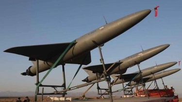 Perang Sudah Dimulai, Iran Terbangkan Ratusan Drone Bunuh Diri Hajar Wilayah Israel