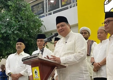 Ketum Golkar Airlangga Goda PPP Gabung ke Pemerintahan Prabowo-Gibran