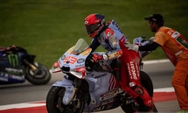 Marc Marquez Beberkan Alasan Dirinya Terjatuh di Balapan Utama MotoGP Amerika