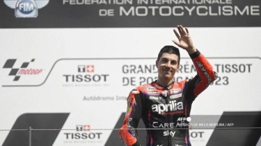 Marc Marquez Kudu Cium Tangan, Maverick Vinales Ukir Sejarah Juara MotoGP Amerika 2024 di COTA