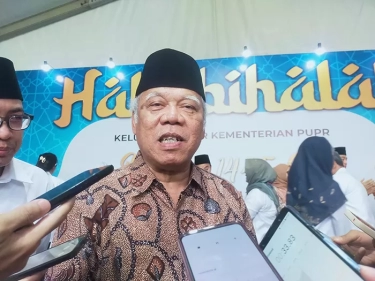 Gelar Halal Bihalal di Hari Pertama ASN Masuk Kerja, Menteri Basuki Ajak Pegawai PUPR Perbarui Niat Kerja Lebih Baik