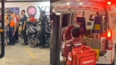 Viral, Pengunjung Mie Gacoan Pingsan Diduga Tak Kuat Menahan Lapar Saat Antre Panjang