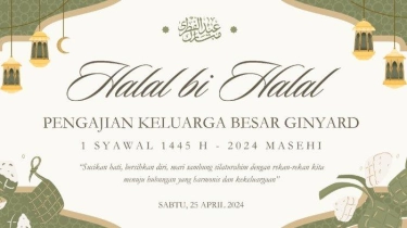 30 Contoh Banner Halal Bihalal 2024, Bisa Diedit dan Diunduh Secara Langsung