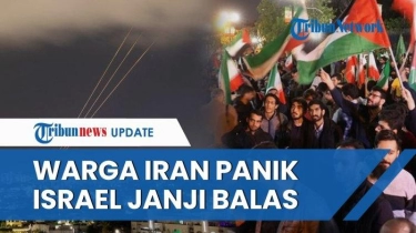 VIDEO Respons Warga Iran soal Rencana Serangan Balasan Israel, Takut?