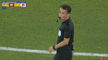 Wasit Nasrullo Kabirov Terima Rp 40 Juta usai Pimpin Laga Timnas Indonesia U-23 vs Qatar?