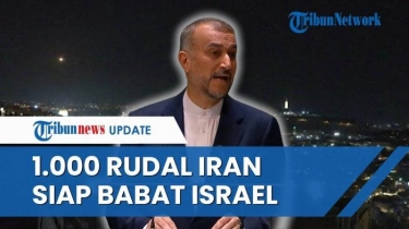 Video Iran Bersumpah Luncurkan 1.000 Rudal Balistik Jika Israel Balas Serangan