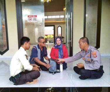 Aiptu Supriyanto Dapat Hadiah Sekolah Perwira dan Mendapat Pujian dari Kapolda Lampung