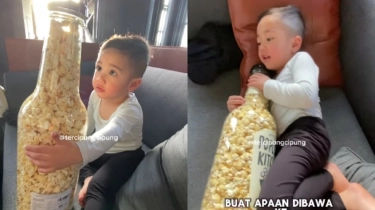 Cipung Mau Bawa Oleh-oleh Popcorn Jumbo dari London ke Andara, Harganya Ternyata Segini