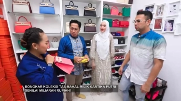 Kartika Putri Pamer Koleksi Tas Hermes Miliknya di Depan Raffi Ahmad, Netizen Sibuk Pikirkan Hisab di Akhiratnya