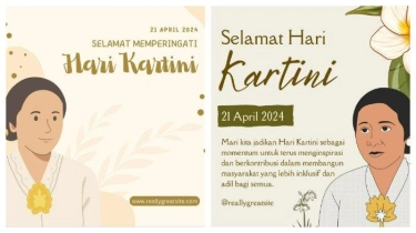 50 Contoh Poster Hari Kartini 2024 dan Link Download, Bisa Diedit