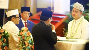 Presiden Joko Widodo Jadi Saksi Pernikahan Putra Wakil Menteri Ketenagakerjaan Afriansyah Noor