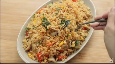 Resep Nasi Goreng Telur Asin, Enak Buat Sarapan Akhir Pekan Bareng Keluarga