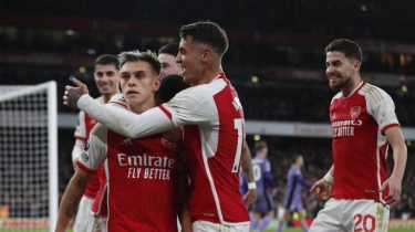 Hasil Liga Inggris: Arsenal Gebuk Wolverhampton Wanderers 2-0 Lewat Gol Leandro Trossard dan Martin Odegaard