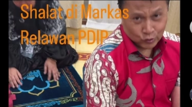 Petinggi PKS Mardani Ali Sera Sholat di Markas PDI Perjuangan, Pertanda Koalisi?