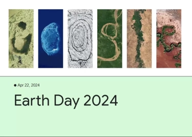 Peringati Hari Bumi, Google Rilis Doodle Perubahan Penampang Bumi dari Satelit, Intip Proses Pembuatannya