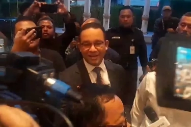 Usai MK Tolak Gugatan Sengketa Pilpres, Anies Tanpa Cak Imin Kunjungi Surya Paloh di NasDem Tower