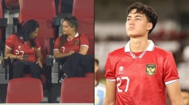 Momen Ibu Rafael Struick Saksikan Indonesia vs Yordania, Netizen: Indo Banget Mukanya