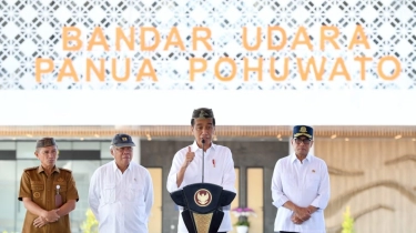 Resmikan Bandara Panua Pohuwato, Jokowi Harap Bisa Dongkrak Ekonomi Lokal