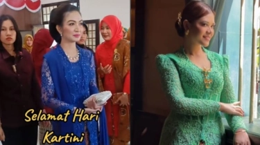 Adu Gaya Kahiyang Ayu dan Selvi Ananda di Hari Kartini, Siapa Lebih Menawan?