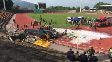 Kronologi 2 Helikopter Militer Malaysia Tabrakan saat Latihan Formasi, Sempat Berputar sebelum Jatuh