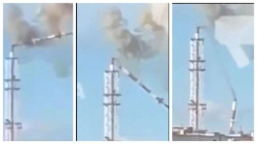 Perang Rusia-Ukraina Hari Ke-790: Serangan Rusia Membelah Menara TV Kharkiv Jadi 2