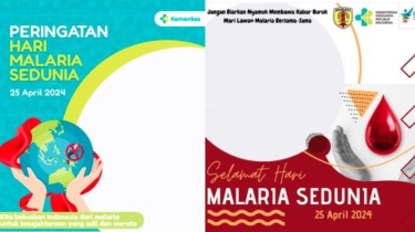 20 Link Twibbon Hari Malaria Sedunia 2024, Beserta Cara Membuatnya
