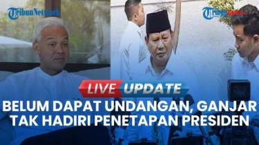 VIDEO Tak Hadir Penetapan Prabowo-Gibran, Ganjar Mengaku Baru Terima Undangan KPU Pagi Tadi