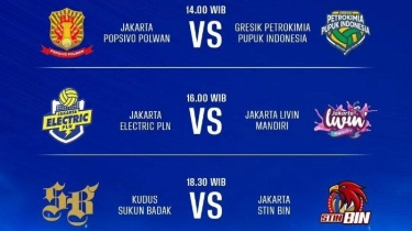 Jadwal Proliga 2024 di MOJI TV Jumat, 26 April: Duet Combo Rivan Nurmulki-Dimas Saputra Beraksi