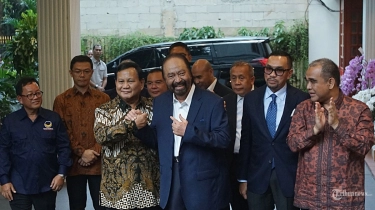 NasDem Mantap Gabung Koalisi, Surya Paloh Minta Kepercayaan untuk Bangun Bangsa Bersama Prabowo
