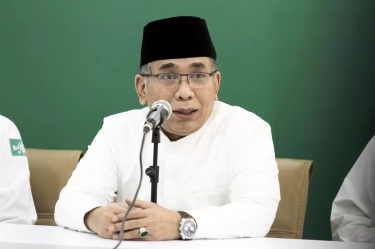 Prabowo-Gibran Hadiri Acara Halalbihalal PBNU, Gus Yahya: Kehadiran Beliau Jelas Ada Konteks Khusus