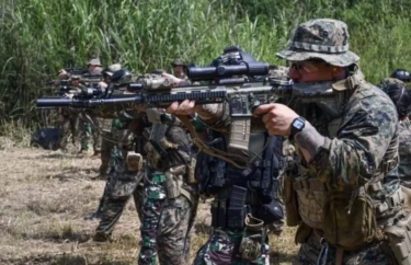TNI AL dan USMC Lanjut Latihan Tembak Reaksi di Puslatpur Sukabumi