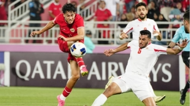 Viral Nobar Piala Asia U-23 Wajib Pakai Atribut Timnas, Penonton di Qatar Malah Pakai Seragam Hansip