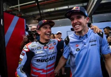 Marc Marquez dan Alex Marquez Makin Nyaman Bertarung Pakai Ducati Desmosedici GP23