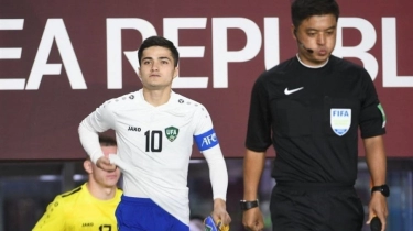 Jasurbek Jaloliddinov, Kapten Uzbekistan yang Justru Marah-marah Saat Dibantu Berdiri Pemain Timnas Indonesia U-23