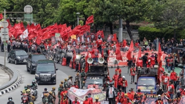 Ribuan Personel Gabungan Amankan Peringatan May Day Besok, Anggota Polri Dilarang Bawa Senpi