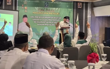 DPW PKB Kalsel Gelar Halal Bi Halal dan Konsolidasi Persiapan Pilkada Serentak 2024