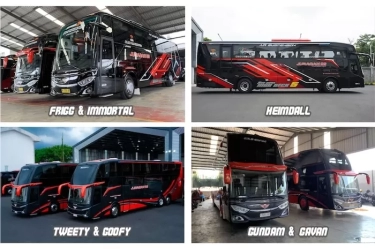 Favoritnya BisMania, Julukan Bus di PO Juragan 99 Ternyata Terinsipirasi dari Anime