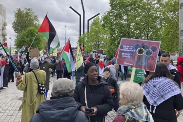 Ratusan Demonstran di Prancis, Tolak Partisipasi Israel di Olimpiade Paris 2024, Tuntut Perilaku yang Sama Seperti Rusia
