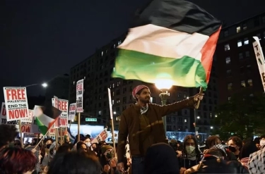 Ratusan Demonstran Pro Palestina Ditangkap Polisi New York